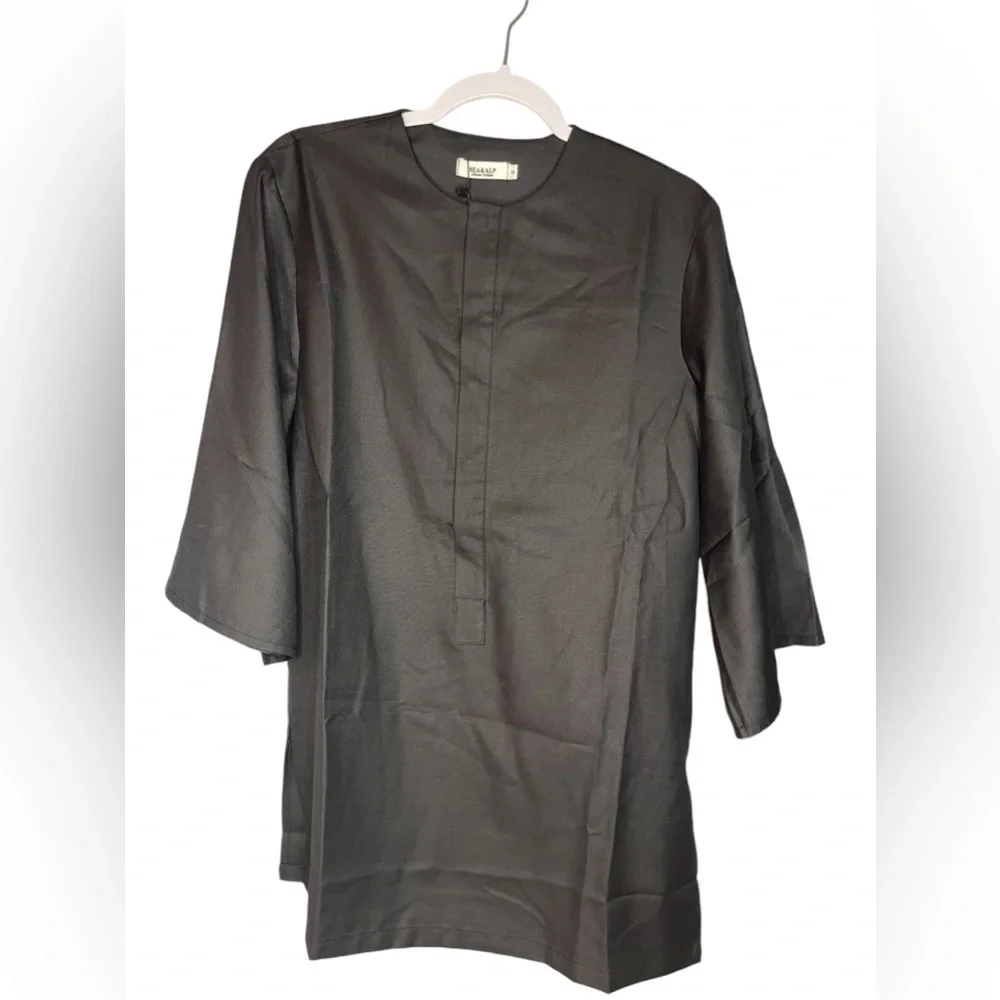 SEA & ALP African Dashiki Men’s Suit Small Black Summer Beachwear New